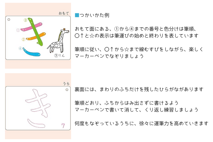 書きかたカード ひらがな |本 | 通販 | Amazon